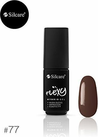 Silcare Flexy Hybrid Gel Gel Polish 77 4.5G (77, Gel-Effekt Nagellack)