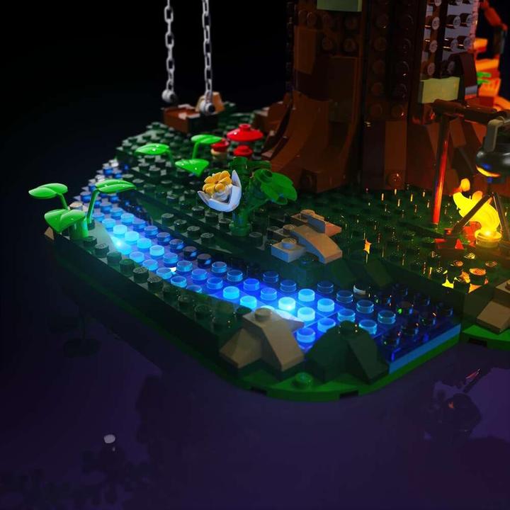 Actual product image Light my bricks LMB 2.0 LEGO® 21318# Tree Hous Light Kit