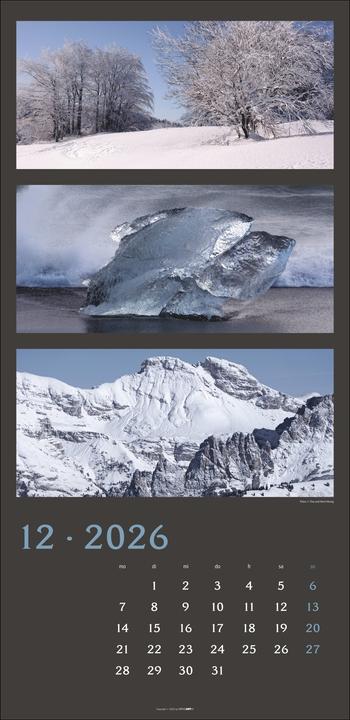 Produktbild Die Farben der Natur Kalender 2026 (33 x 68 cm, Deutsch)