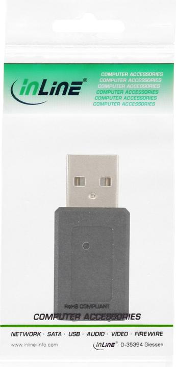 Actual product image InLine USB 2.0 Adapter (USB-A, Mini USB)