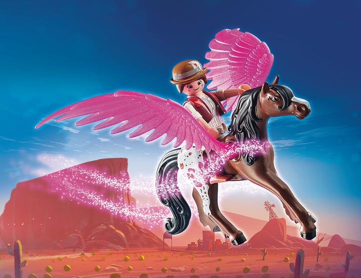 Produktbild Playmobil The Movie Marla, Del und Pferd mit Flügeln (70074, Playmobil The Movie)