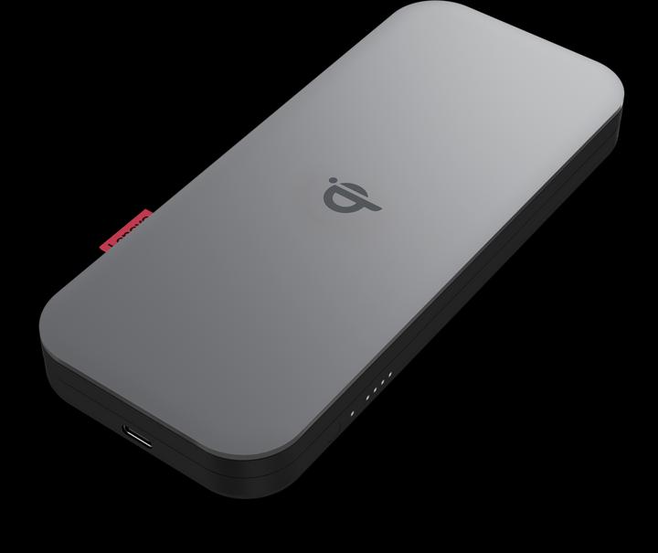 Actual product image Lenovo Go USB-C Mobile Power Bank + Qi Wireless (10000 mAh, 27 W, 38500 Wh)