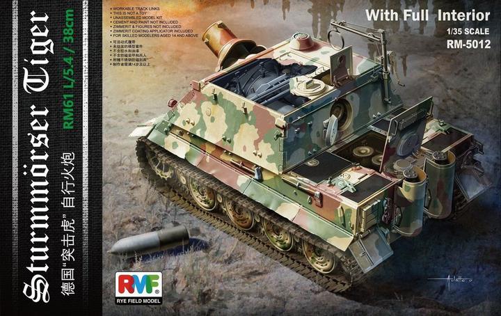 Produktbild Rye Field Model Sturmtiger With Full Interior (To be