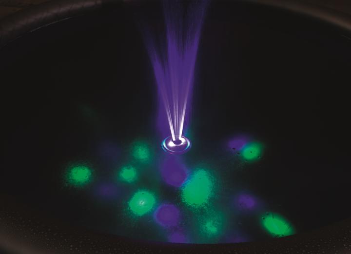Produktbild Bestway Schwimmende LED-beleuchtete Wasserfontäne
