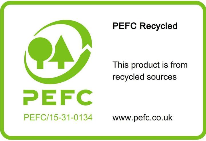 Energie-Label Post-it Super Sticky Haftnotizen Recycling (102 x 152 mm)