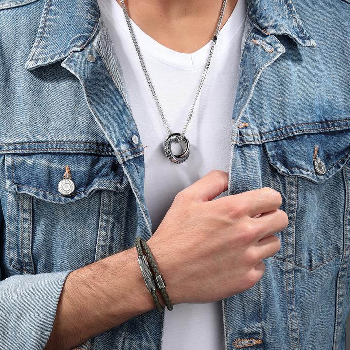 Immagine prodotto Police Collana di link (Acciaio inossidabile, 50 - 70 cm)