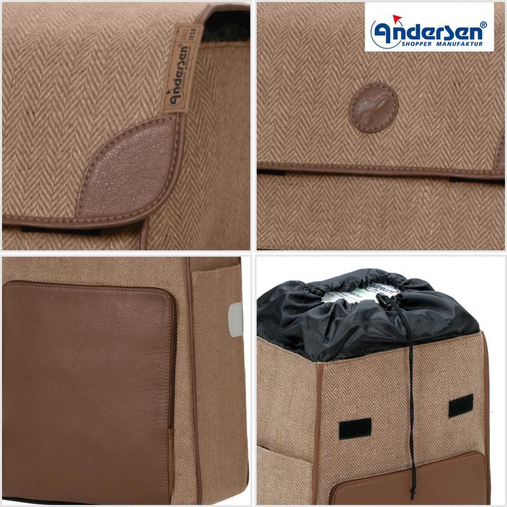 Actual product image Andersen Elik brown