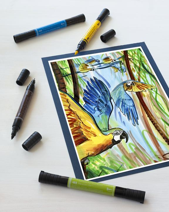 Image du produit Faber-Castell Crayon à encre de Chine (Multicolore, 10 x)