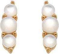 Hot Diamonds Charming Jac Jossa Soul DE761 Diamond and Pearl Gold Plated Earrings