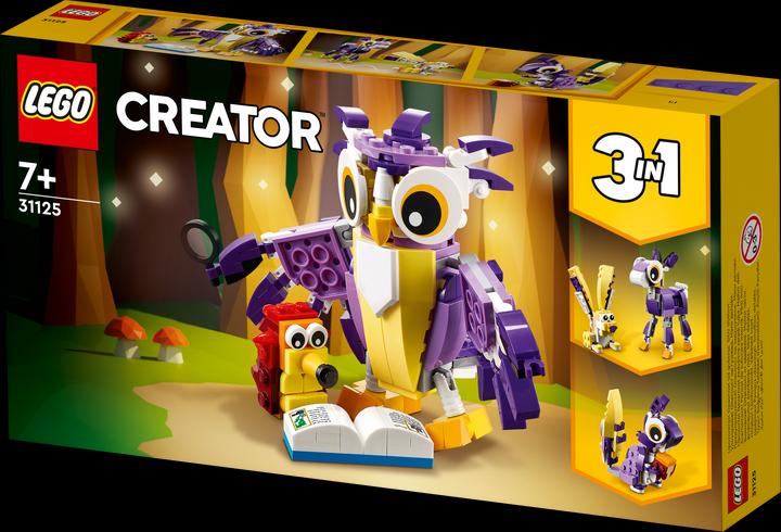 Actual product image LEGO Forest mythical creatures (31125, LEGO Creator 3-in-1)