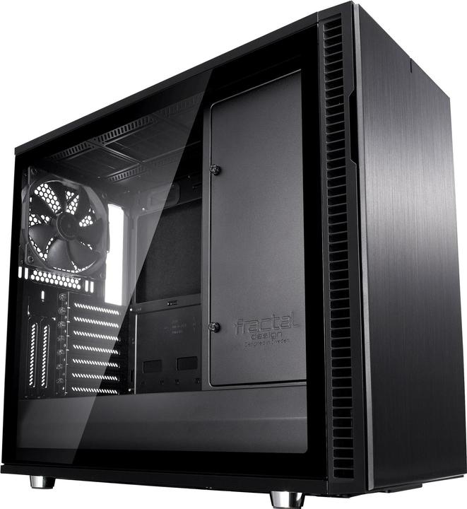 Produktbild Fractal Define R6 Black Tempered Glass (ATX)