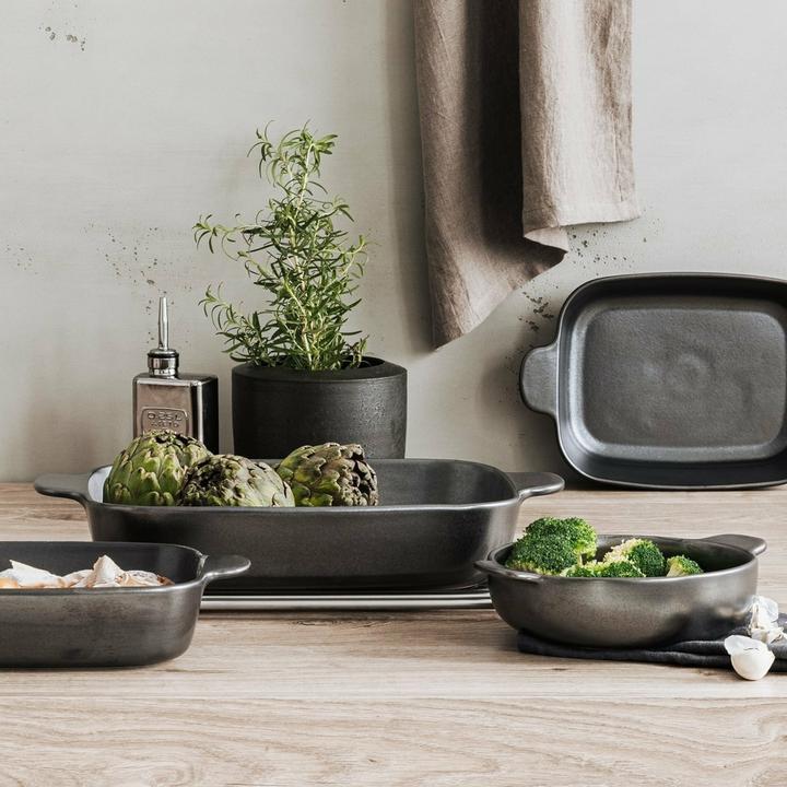 Actual product image Rosenthal Casserole dish rectangular small Thomas ceramic anthracite