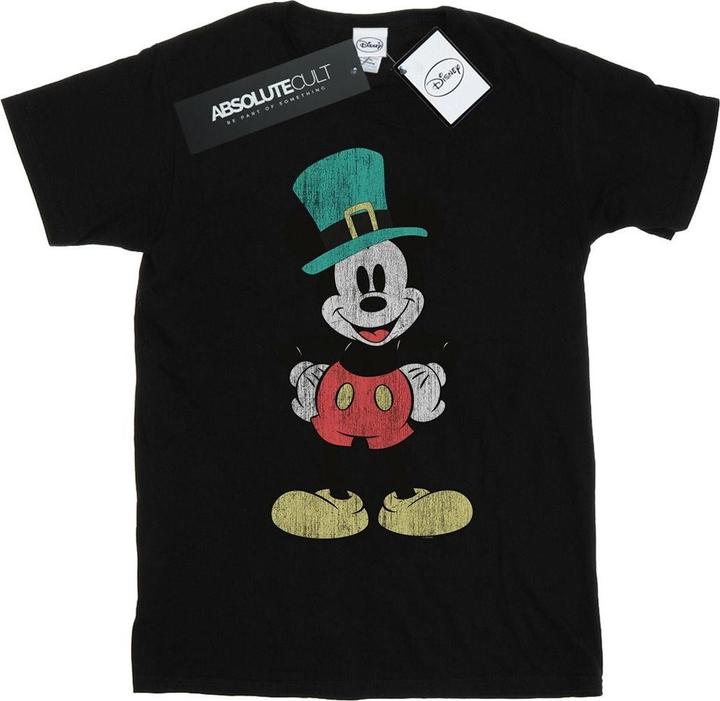 Disney Mickey Mouse Leprechaun Hat TShirt (5XL)