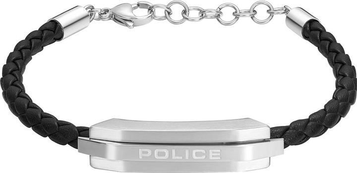 Immagine prodotto Police Bracciale Gripcord (21 cm, Acciaio inossidabile, Cuoio)