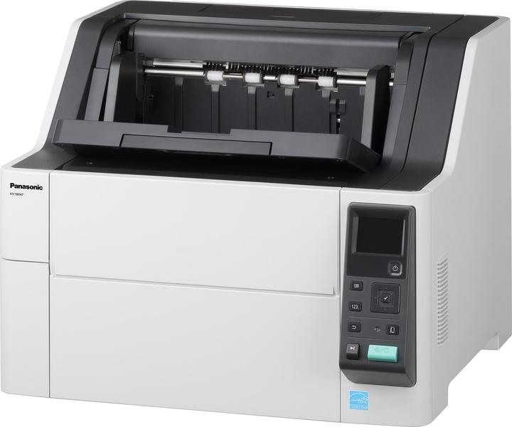 Produktbild Panasonic KV-S8147 A3 Scanner 140ppm/280ipm 750 Blatt ADF Color Displ. 5 Ultrasonic Sensoren bis 100.000 Se... (USB)