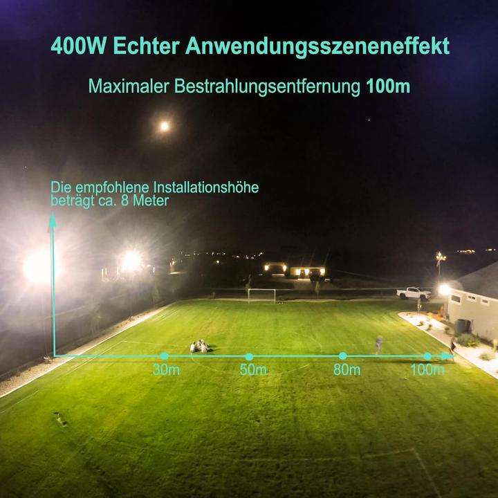Produktbild Powful Flutlichtstrahler (40000 lm, IP67)