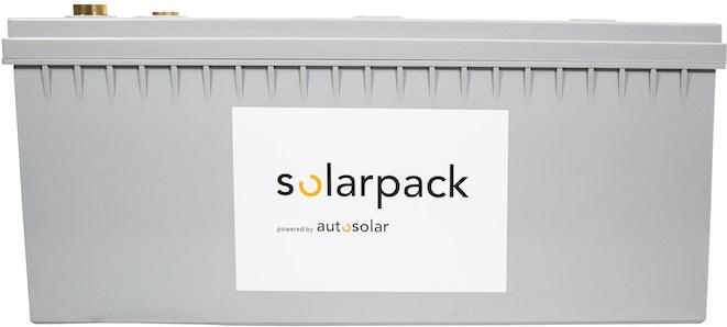 Image du produit Autosolar Pile au lithium 100 Ah 24V- Pile solaire LiFePo4 (25.60 V, 100 Ah)