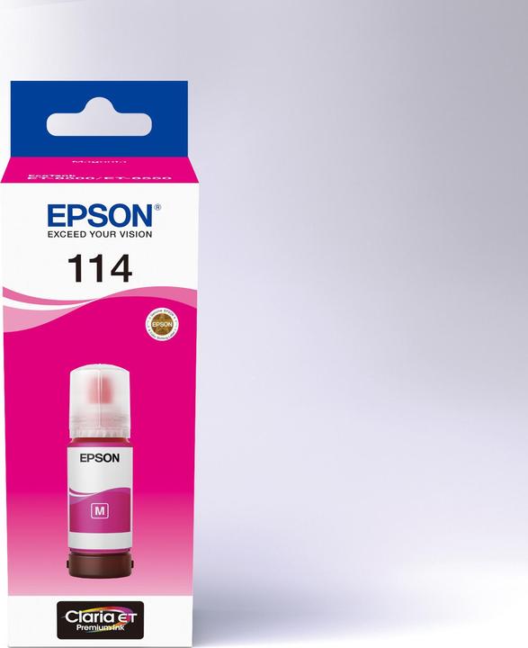 Actual product image Epson 114 EcoTank ink bottle (M)