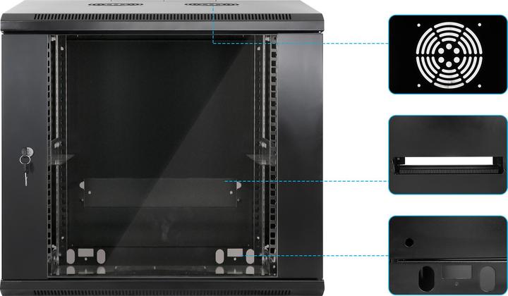 Image du produit Intellinet Répartiteur mural 19 (9 HE, Rack 19 pouces)