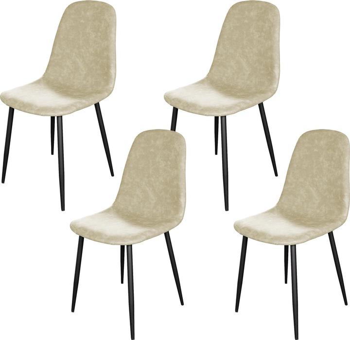 Produktbild HTI-Living Stuhl Savannah PU 4er-Set
