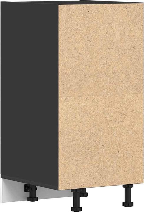 Produktbild VidaXL Unterschrank Schwarz 40x44,5x81,5 cm Holzwerkstoff Küchenschrank