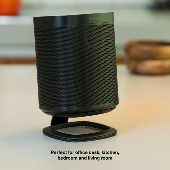 Image du produit Flexson Support de table Sonos ONE en noir monobloc (1 pièce, Support)