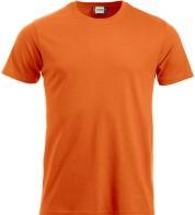 Clique T-Shirt Classic-T 029360, Baumwolle, blutorange, Grösse L (L)