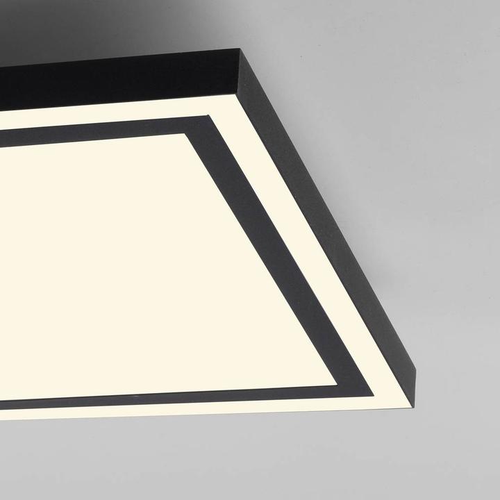Image du produit Just Light EDGING-SMART LED Deckenleuchte Steuerbare Lichtfarbe 32W Schwarz/Weiss 14450-18 (3600 lm)