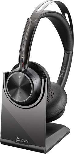 Actual product image HP POLY Voyager Focus 2 USB-C-C Headset +USB-C/A Adapter (Wireless, USB-C)