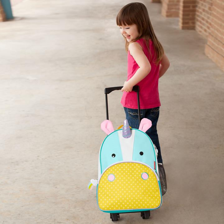 Immagine prodotto Skiphop Zoo Rolling Luggage Unicorn (26 l, Bagaglio a mano (fino a 50 litri))