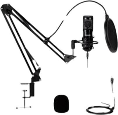 Actual product image Gear4U RGB Streaming Microphone Black Studio Microphone