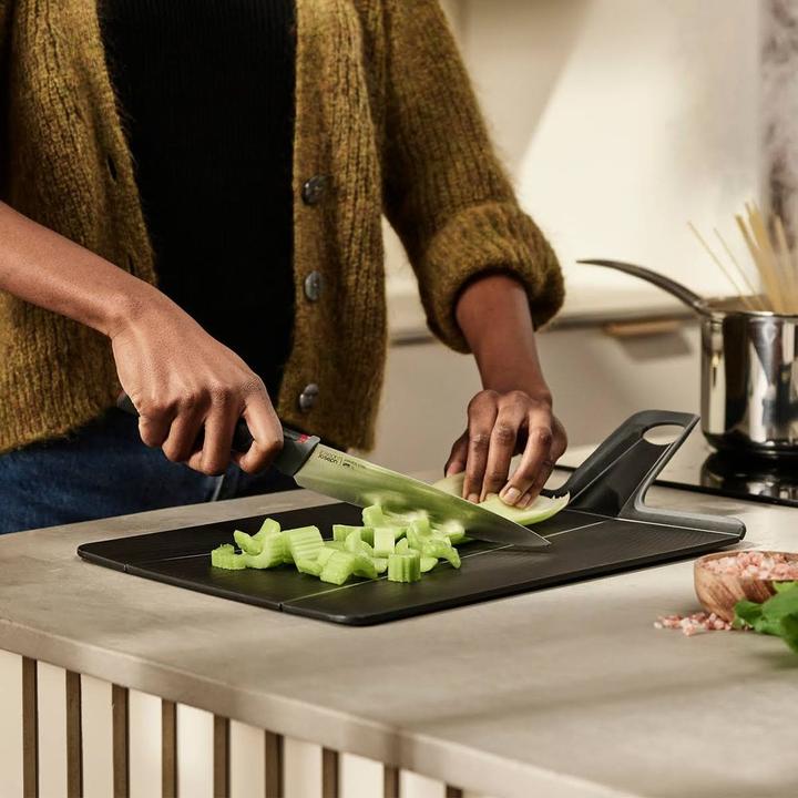 Produktbild Joseph Joseph Chop2Pot Plus Faltbares Schneidebrett Gross - Schwarz