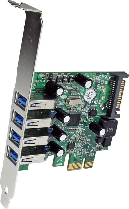 Produktbild StarTech 4 Port PCIe USB 3.0 Card