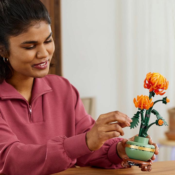 Actual product image LEGO Chrysantheme (10368, LEGO Botanical)
