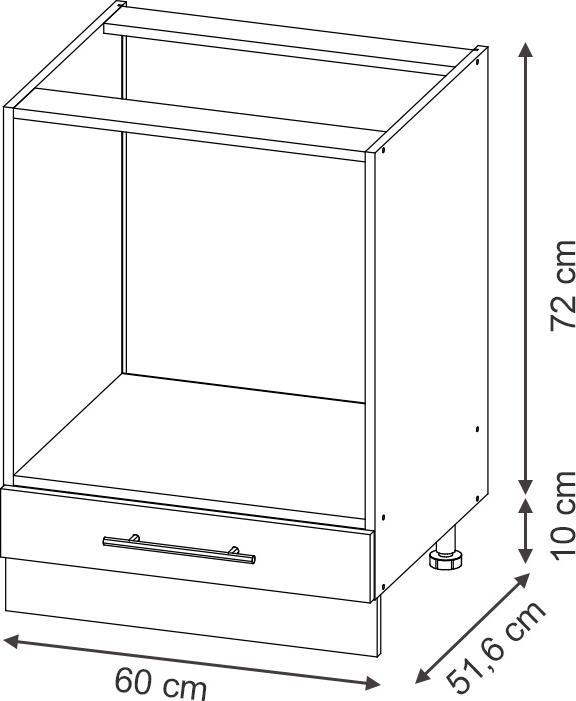 Produktbild Vicco Küchenschränke Fame-Line (60 x 60 x 81.5 cm)