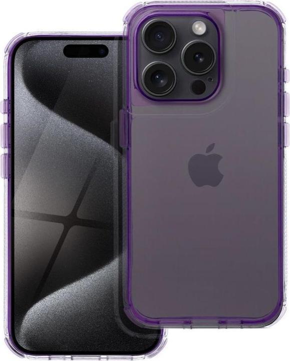 Immagine prodotto OEM Back panel cover MATRIX CLEAR Case for IPHONE 16 Pro light violet (Apple iPhone 16 Pro)