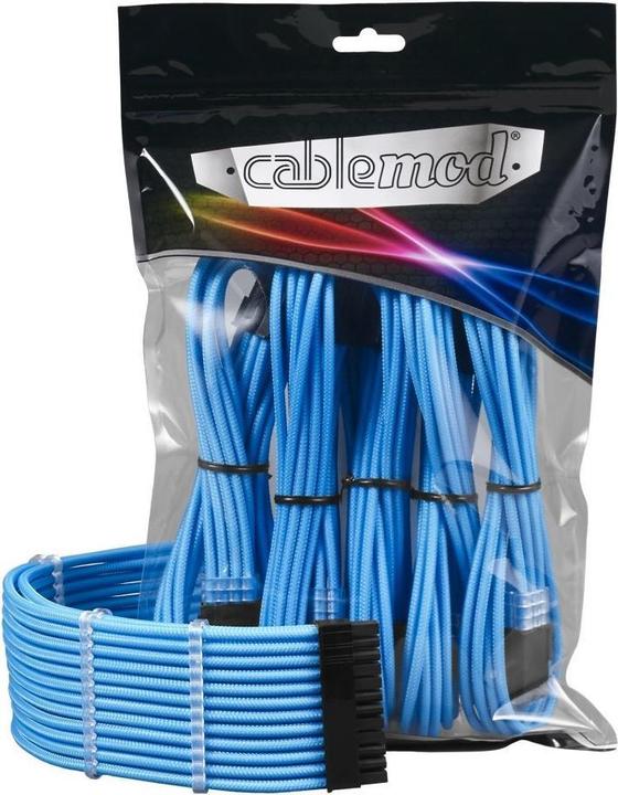 Image du produit CableMod Pro ModMesh 12VHPWR Cable Extension Kit - bleu clair