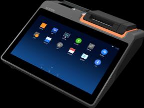 Productafbeelding Sunmi Kassa 11,6" NFC/Cam/LTE 80mm Android/Cash Printer (80mm) 4G LTE