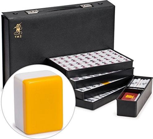 Actual product image Yellow Mountain Imports Japanese Riichi Mahjong Set (German, French, Italian, English)