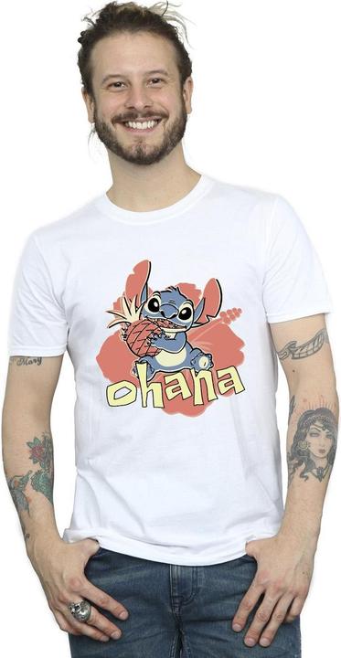 Produktbild Disney Lilo And Stitch Ohana Pineapple TShirt (4XL)