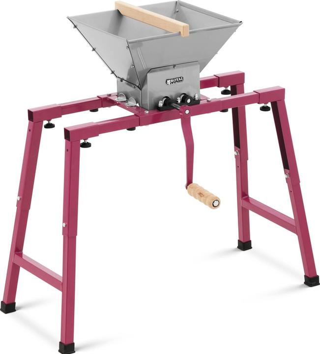 Produktbild Royal Catering Manuelle Obstmühle Obsthäcksler Obstmuser Traubenmühle Obstschredder 7 l