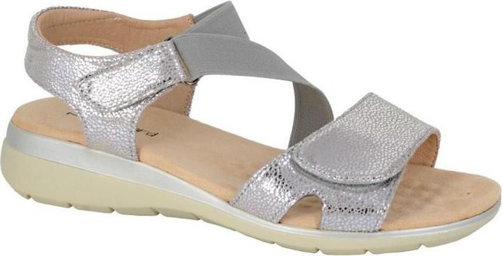 Actual product image Boulevard Womens/Ladies Shimmer Touch Fastening Sandals (39.5)