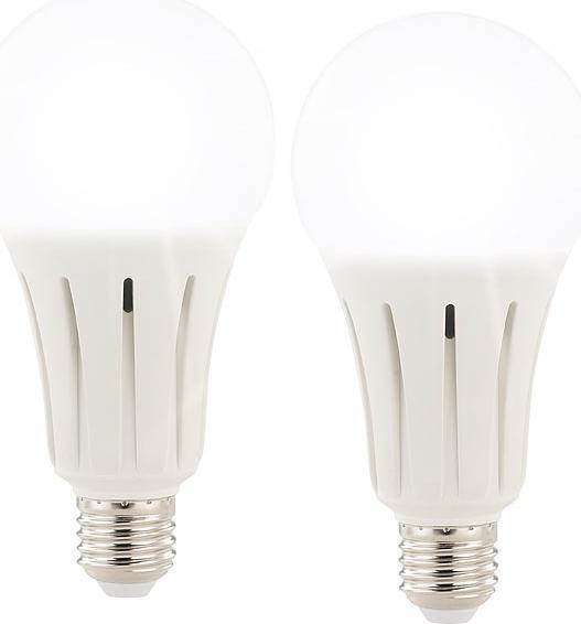Produktbild Luminea 2er-Set High-Power-LED-Lampen E27, 24 Watt, 2.452 Lumen, 6.500 K (E27, 24 W, 2452 lm, 2 x, C)