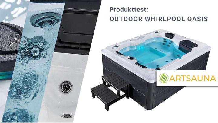 Produktbild Juskys Oasis mit LED (3 Pers.)