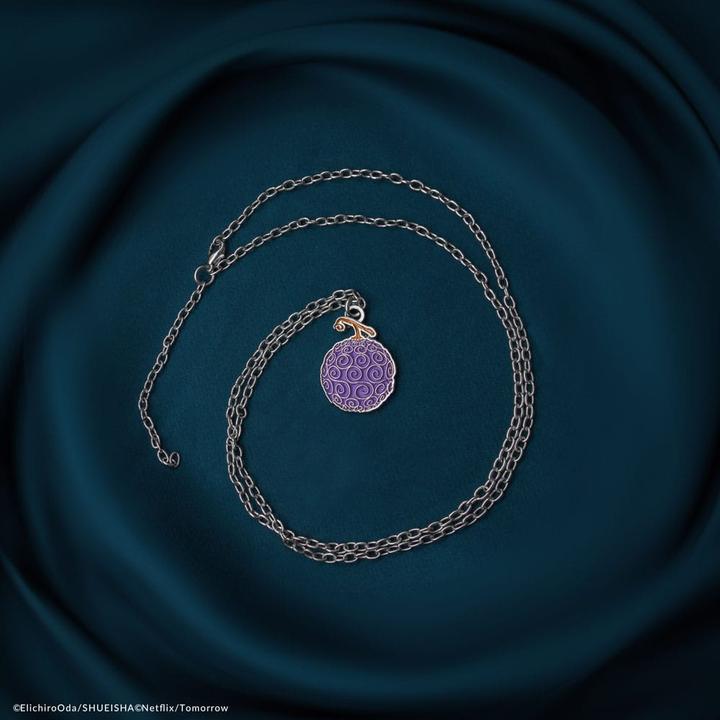 Immagine prodotto Cinereplicas Collana e ciondolo Gum-Gum Fruit di One Piece (Gum-Gum alla frutta)
