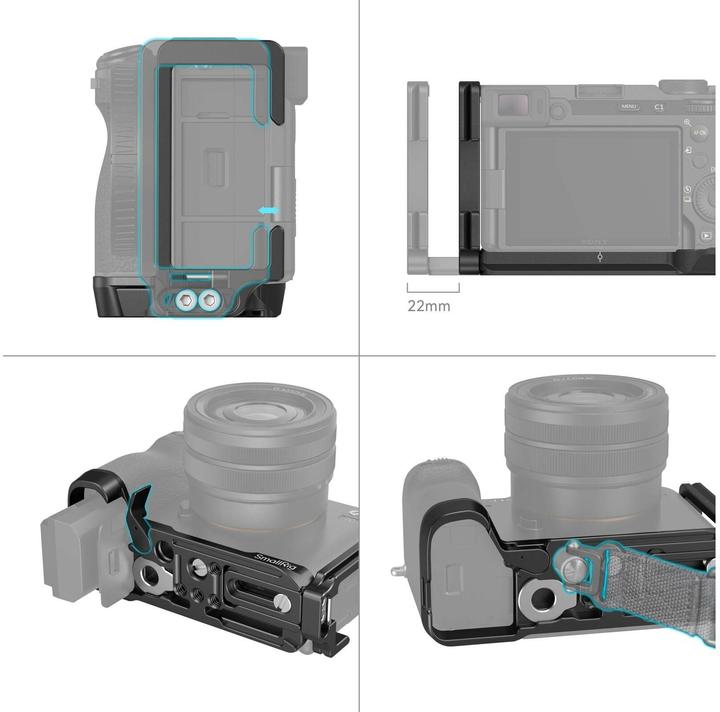 Produktbild SmallRig L-Bracket for Sony Alpha 7C II / Alpha 7CR 4569 (Cage)
