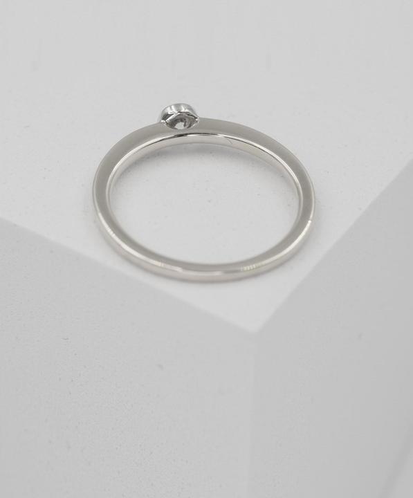 Actual product image Muau Ring frame setting (52, 950 Platinum)
