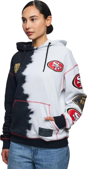 Immagine prodotto Recovered Felpa con cappuccio in pile Re:covered - INK DYE San Francisco 49ers - L (L)