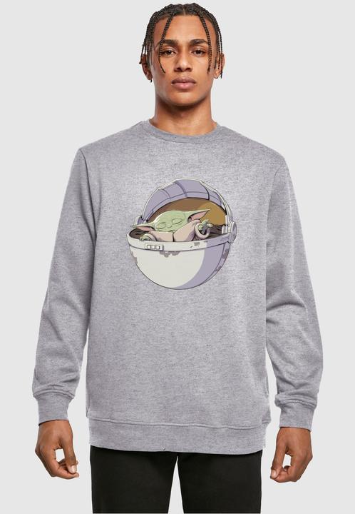 Actual product image Absolute Cult Ladies Star Wars - The Mandalorian Crewneck - 117569 (XS)