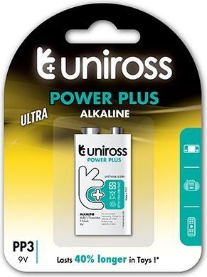 Immagine prodotto Uniross 9V/6LR61 Alcalina (AA)